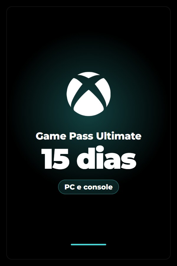 Xbox Game Pass Ultimate - FA (PC e Console)